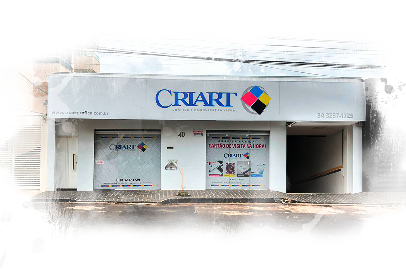 Criart Gráfica e Comunicação Visual - Grafica em Uberlândia.